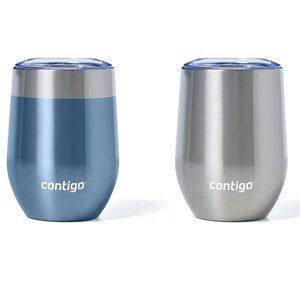 2 Pack Contigo River North Stainless Steel Wine Tumblers